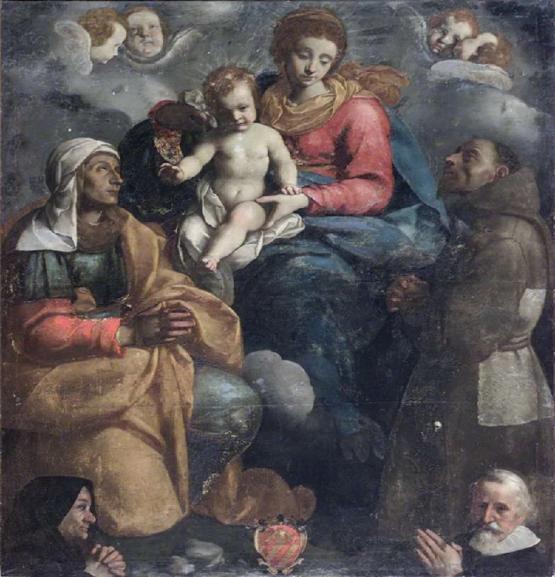 Madonna con Bambino e due Santi